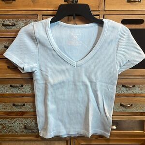 No Boundaries light blue top!